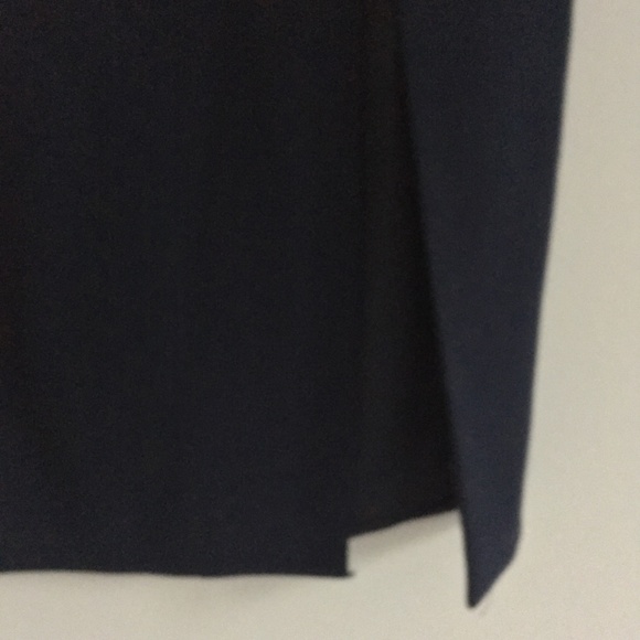 Michael Kors long navy elegant side-slit skirt - Picture 9 of 10
